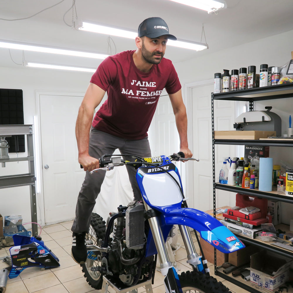 J'aime quand ma femme me laisse faire de la moto BYLDERZ