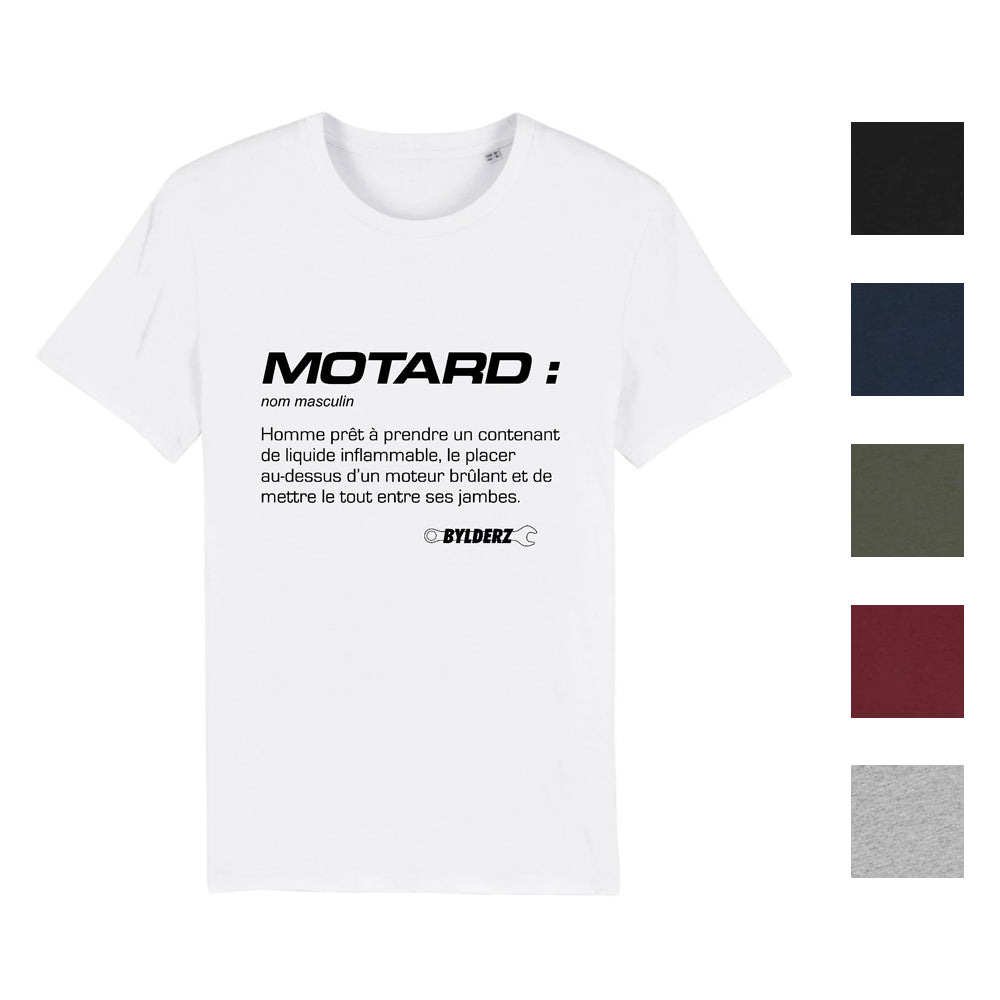T-shirt Définition Motard Bylderz