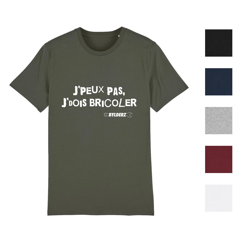 Tshirt Je peux pas je dois bricoler