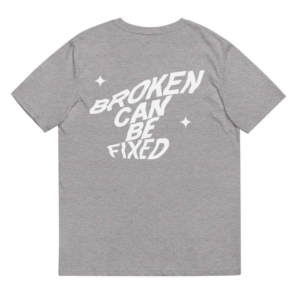 T-shirt The Bylderz Club Gris impression dos
