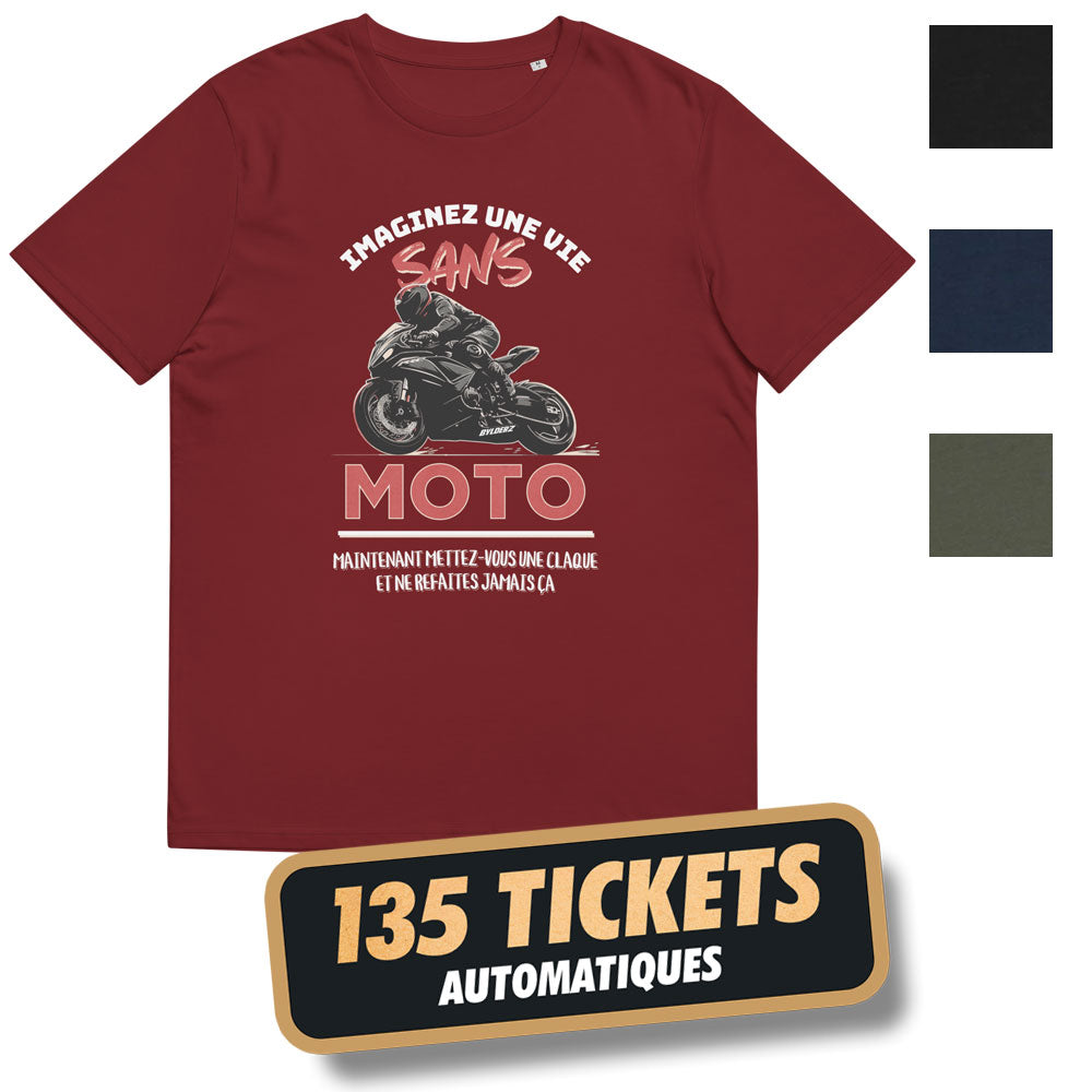 Imaginez Une Vie Sans Moto - T-shirt