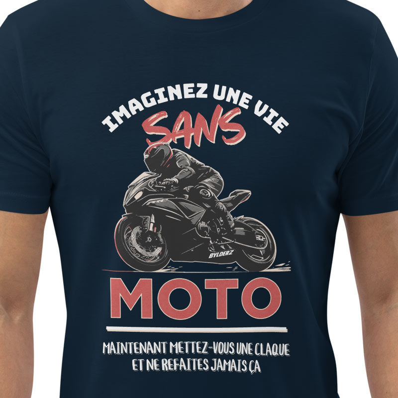 Imaginez Une Vie Sans Moto - T-shirt