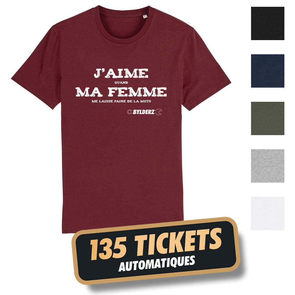 T-shirt J'aime ma femme