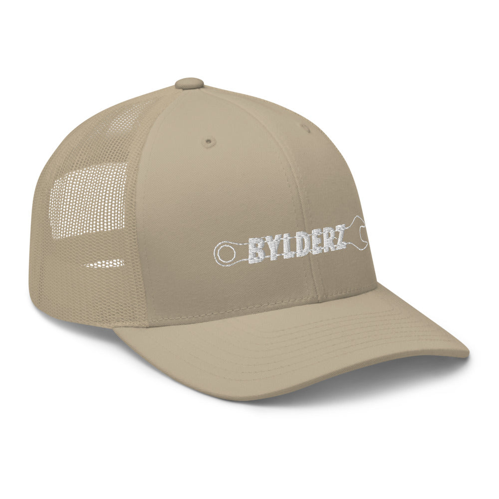 Casquette Trucker Respirante Bylderz Beige Kaki