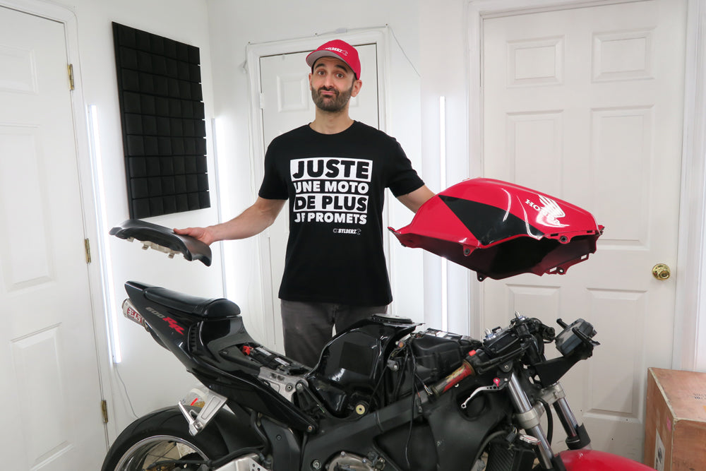 T-shirt Juste une moto de plus je promets BYLDERZ