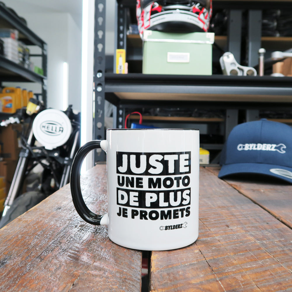 Mug céramique Juste une moto de plus BYLDERZ