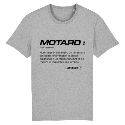 T-shirt Définition Motard Bylderz Gris