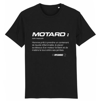 T-shirt Définition Motard Bylderz Noir