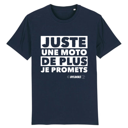 T-shirt Bleu Marine Juste une moto de plus Bylderz