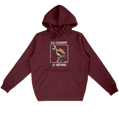 Ils cassent, je répare - Hoodie