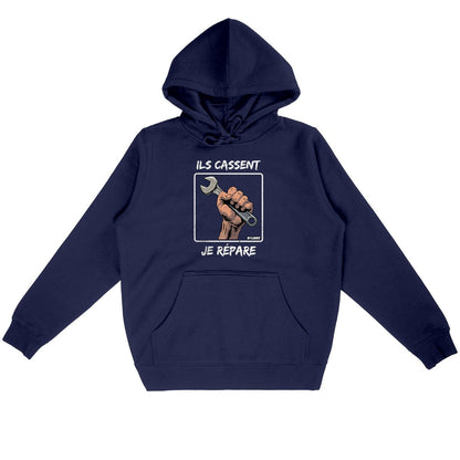 Ils cassent, je répare - Hoodie